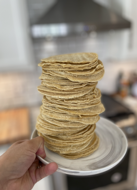 Amarilla/ Yellow Handmade Corn Tortillas (10pk)